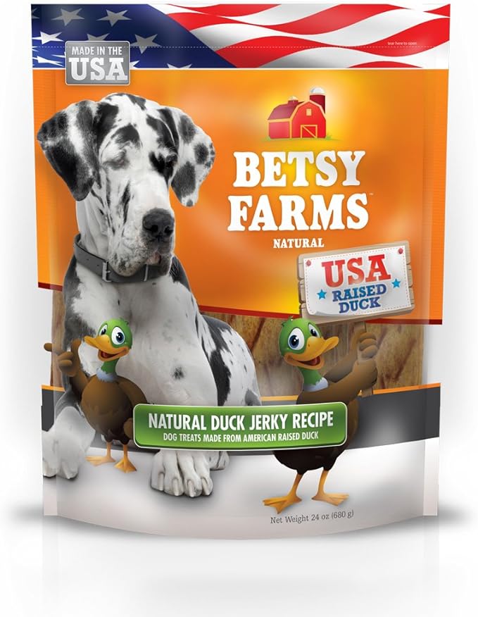 Natural Duck Jerky Recipe Dog Treats- Duck Jerky Dog Treats, 24 Oz