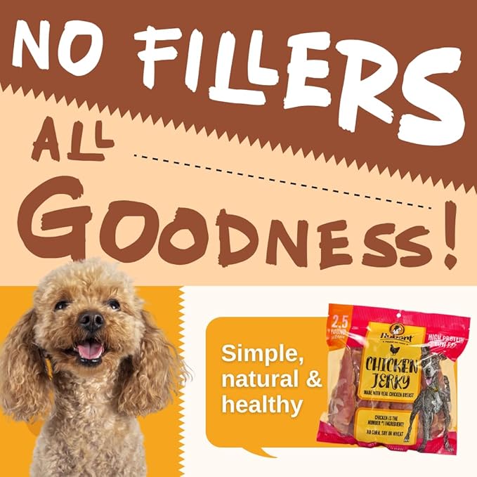 Hubert Pet Gourmet Duck Jerky Dog Treats: Healthy & Natural Training Snacks, Ideal for All Dog Sizes, Low Fat, High-Protein, 2.5 lbs Super Value Pack
