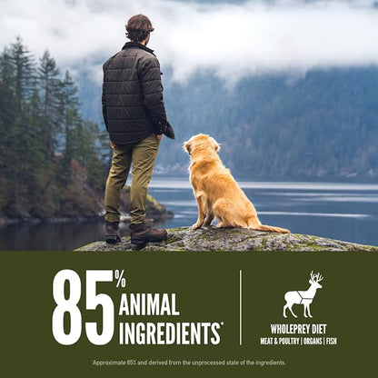 ORIJEN TUNDRA Dry Dog Food, Grain Free Dog Food, Fresh or Raw Ingredients, 23.5lb