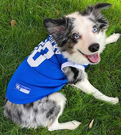 Pets First NCAA Basketball Pet Jersey KENTUCKY WILDCATS Dog Jersey, Large (KY-4020-LG)