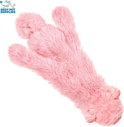 Best Pet Supplies Stuffing Free Squeaky Dog Toys for Small Dogs, Medium Dogs, and Large Dogs, Durable, Best Dog Chew Toy for Teething Puppy, Indoor Play - Pig, Small