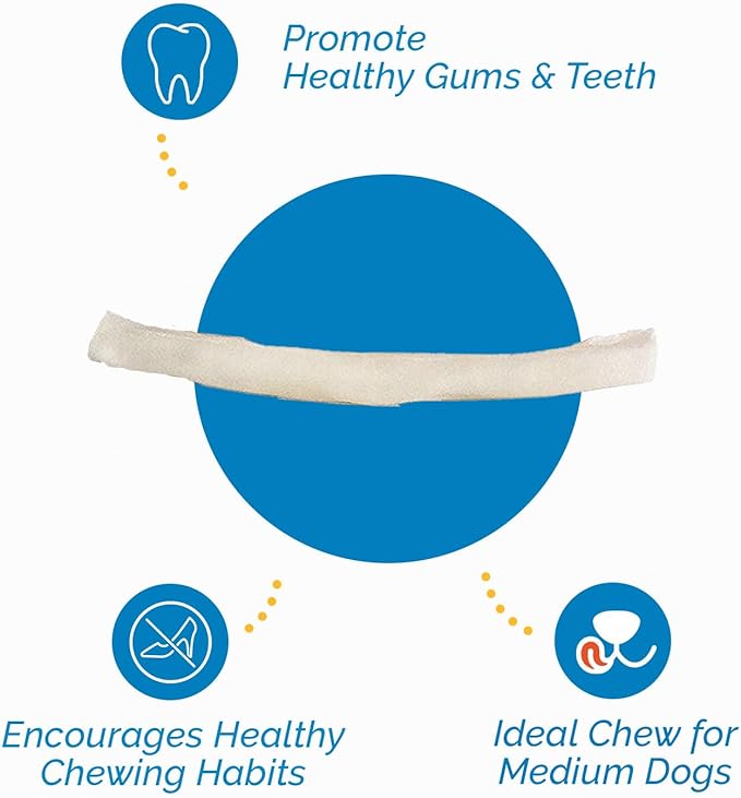Dog Skinny Rawhide Rolls |Chew Bones for Small Dogs (15 Count) 5-6" - Beef Hide Skinny Rolls -100% Natural Chews Premium Raw Hides Bulk Treats