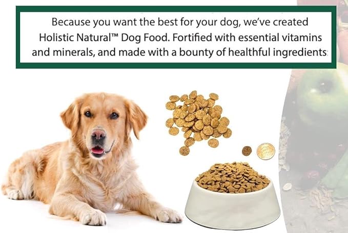 Bench & Field Holistic Natural Adult Dry Dog Food, Chicken Meal and Brown Rice Recipe 6.6 lb Bag (Pack of 1)