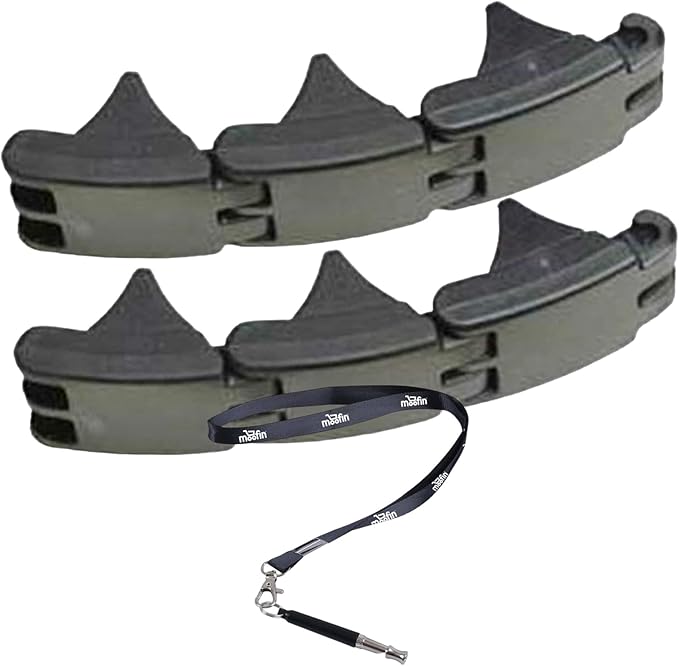 Add Link Small Size for Dog Training Collars – Durable Add Link Dog Collar Bundled with Moofin Pet Training Whistle, Easy to Use, Expandable Design, Ideal for Behavior Correction [Pack of 2]