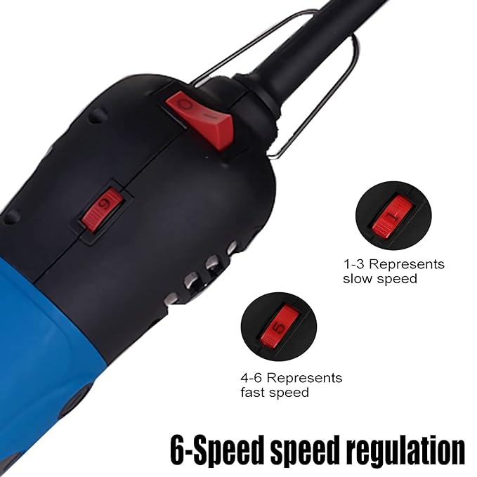 Horse Clippers,550w Electric Horse Grooming Kit,Professional Livestock Clippers, 6 Speeds Heavy Duty Equine Clippers for Dogs