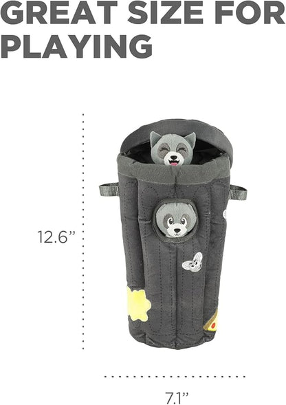 Outward Hound Hide A Raccoon Plush Dog Toy Puzzle