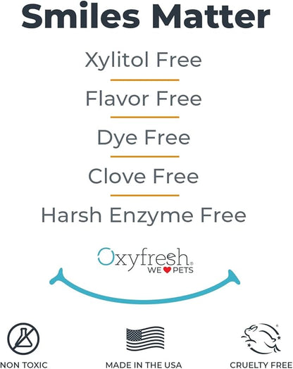Oxyfresh Premium Dog Toothpaste – Best Dog Teeth Cleaning & Dog Plaque and Tartar Fighter – Safe for Cat Toothpaste Too – Vet Formulated Pet Toothpaste, 4oz