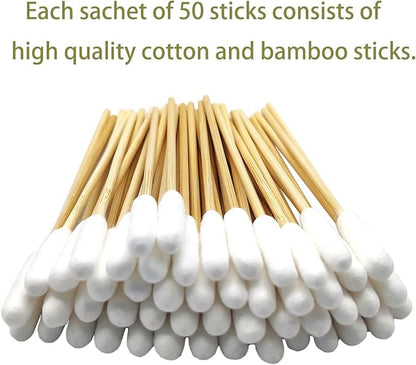 Long Qtips,500pcs-4.7 Inch,Dog Qtips,Dog Ear Swabs, Ear Cleaner for Dogs,Dog Ear Cleaning, Pet Ear Cleaner,Dog Cotton Swabs,Long Cotton Swabs for Dogs and Pets