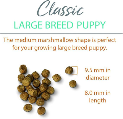 Chicken Soup For The Soul Pet Food Classic Dry Large Breed Puppy Food, Chicken, Turkey & Brown Rice Recipe, 13.5 Pound Bag | Soy Free, Corn Free, Wheat Free, Dry Dog Food Made with Real Ingredients