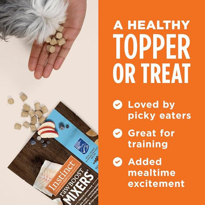 Instinct Raw Boost Mixers Freeze-Dried Dog Food Topper - Pollock, 5 Ounces