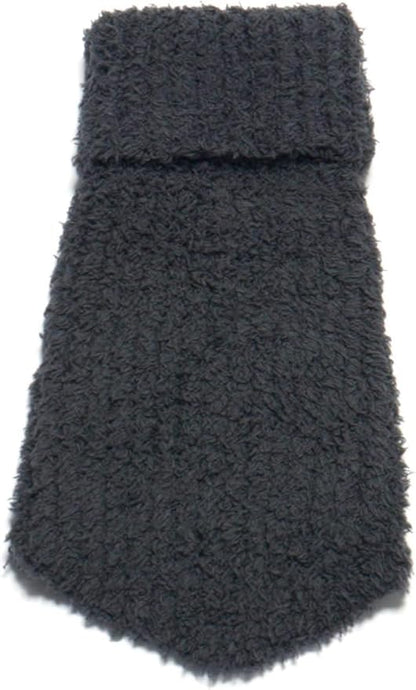 Barefoot Dreams CozyChic Ribbed Pet Sweater, Dog Clothes- Slate Blue