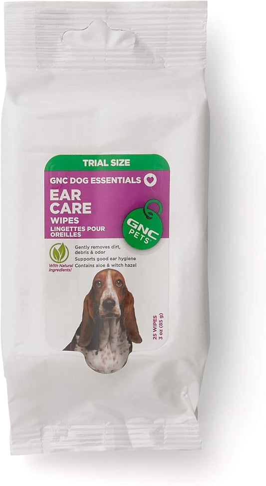 GNC Pets Ear Care Wipes - Trial Size