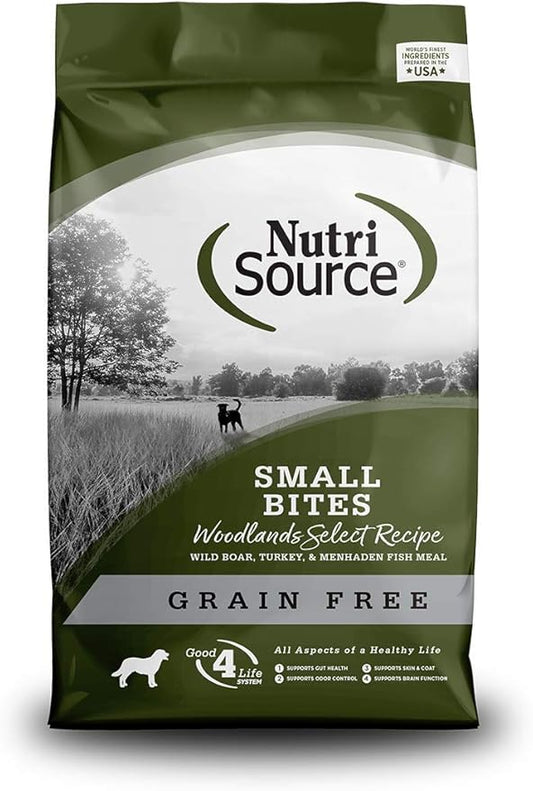 Nutrisource Grain Free Woodlands Small Bites 5Lb