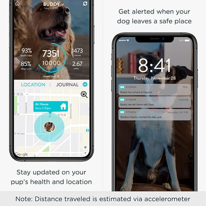 Seresto 8-Month Flea & Tick Prevention Collar for Small Dogs Up to 18 lbs Plus FitBark GPS Dog Tracker | Buy Together and Get Free 1-Year GPS Subscription ($255.33 Value)