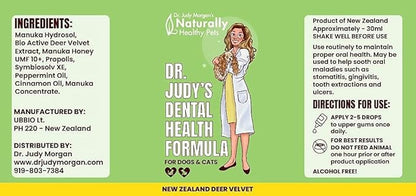 Dr. Judy Morgan's Dental Health Formula for Dogs & Cats, 1 fl oz (30 ml)
