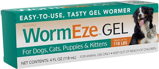 Gel Dog Puppies Cat & Kitten Worm Remover 4oz