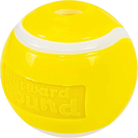 Outward Hound Sport Ballz Tennis Ball Treat-Dispensing Fetch Ball Dog Toy