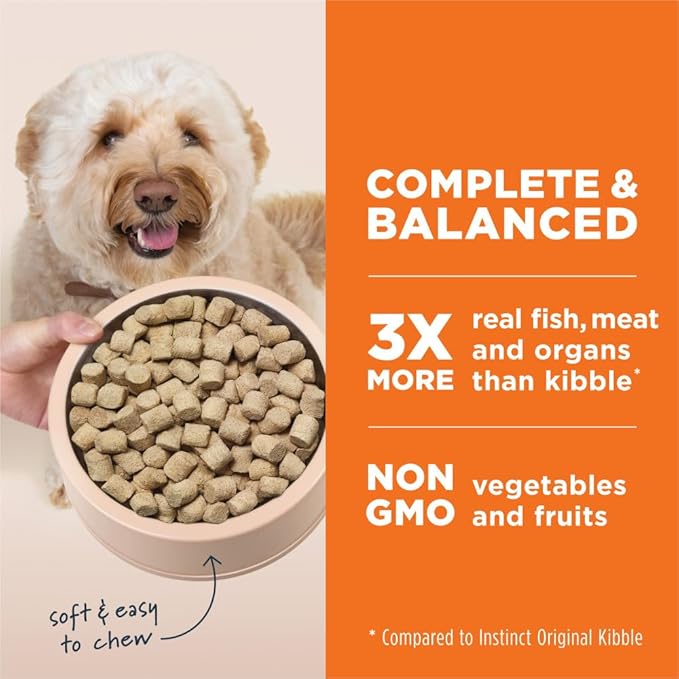 Instinct Freeze Dried Raw Meals Grain Free Recipe Dog Food 9 Ounce (Pack of 1)