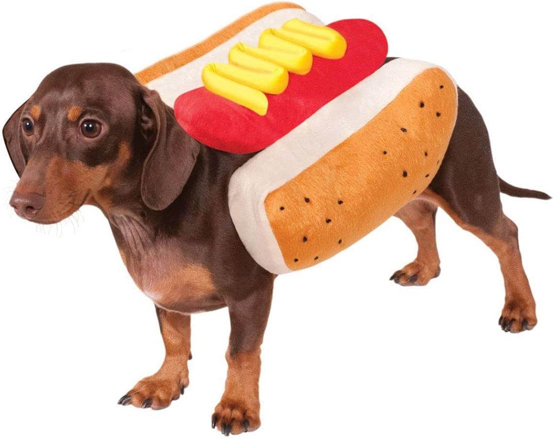 Rubie's Hot Dog Pet Costume, Medium