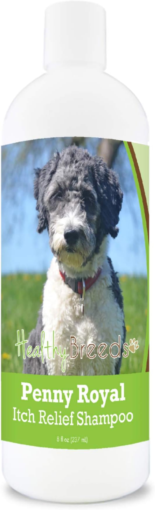 Healthy Breeds Aussiedoodle Penny Royal Itch Relief Shampoo - Stop The Scratching & Relieve The Itch with Essential Oils of Eucalyptus & Cedarwood - Mint Scent - 8 oz