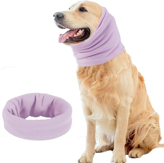 Dog Quiet Ear Covers for Ear Protection, Calming Dog Ear Muffs for Cats Dogs, Dog Hoodie for Noise Protection, Soft Warm Ear Muff for Dog Grooming Bathing