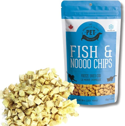 Wild Cod for Dogs & Cats (1.41 oz, Pack of 1) - Freeze Dried Single Ingredient Dog Treats - Natural Dog Treats, Grain Free