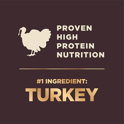 Wellness CORE+ Dry Dog Food with Wholesome Grains, Natural Ingredients, Made in USA with Real Freeze-Dried Meat (Adult, Turkey, 4 lbs)