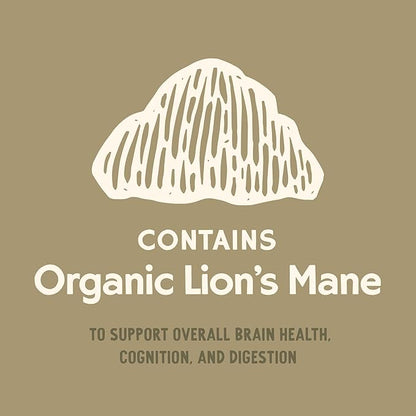 Super Blend Powder, Mushroom Mycelium and Dog Probiotic Supplement for Brain and Digestive Health Support, Lion’s Mane & Probiotic, Lion's Mane + Probiotics