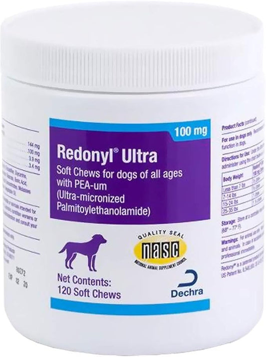 Dechra Redonyl Ultra Soft Chews for Dogs (100mg), 120 Soft Chews