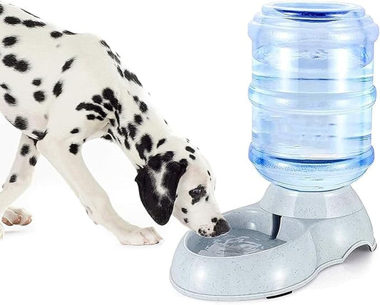 Water Dispenser Station for Large Dogs,3 Gallon/11L Gravity Automatic Feeder, Cat Dog Water Fountain, Dog Water Bowl Dispenser,Large Size Dog Drinking Fountain