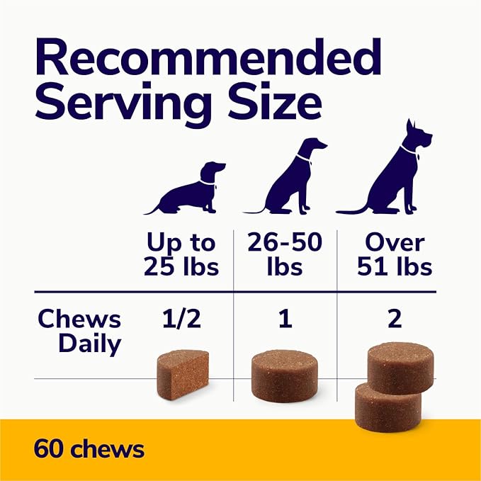 Dog Allergy Relief Chews for Itchy Skin, Coat, Itching Paws, Hot Spot Treatment & Dog Care | Healthy Dog Treats, Dog Essentials for Allergies Support, Aller Immune Bites, Dog Allergy Chews