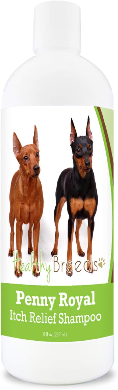 Healthy Breeds Miniature Pinscher Penny Royal Itch Relief Shampoo 8 oz