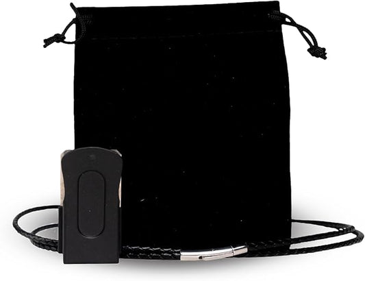 Black Dog Clicker with Necklace - Clickers for Pet Training - Dog Training & Behavior Aids Easy to Carry with You Anywhere - Teach Your Dog Tricks or Reward His Behavior