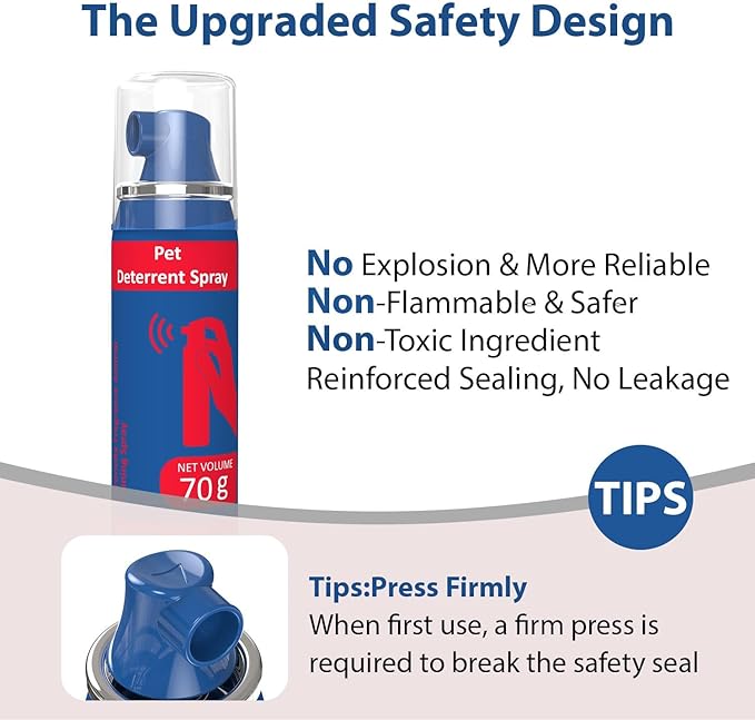Pet Instructor Spray for Dog, 70ml Spray Corrector Dog Trainer, Safe Humane & Effective Stop Barking, Jumping Up, Food Stealing, Dog Fights & Attacks, Help Stop Unnecessary Dog Behaviour (1 Pack)