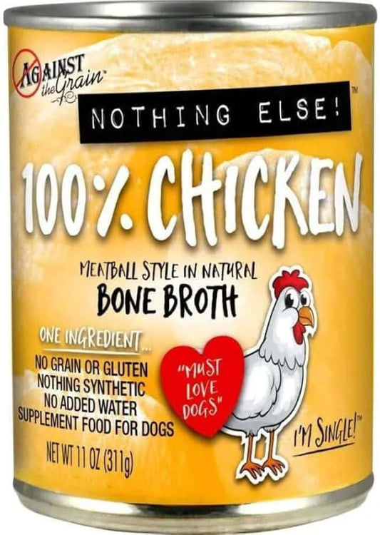 Against The Grain Nothing Else Grain Free One Ingredient 100% Chicken Canned Dog Food