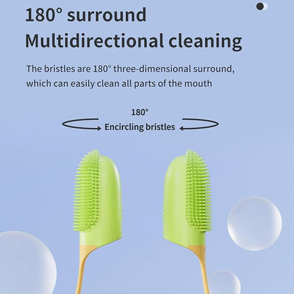 3Pack Dog Toothbrush Dog teeth cleaning Kit, Cat Toothbrush, Pet finger toothbrush for dog Teeth Cleaning & Dental Care, Pet Finger Toothbrush Kit Excludes Dog Toothpaste(Multi-colored)