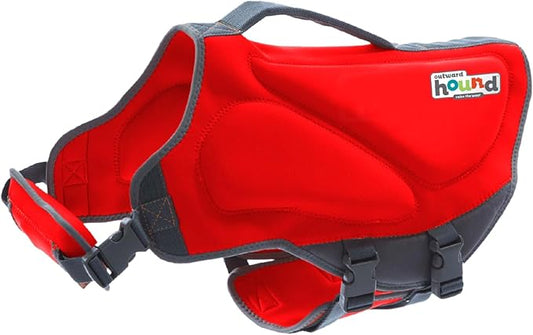 Outward Hound Dawson Swim Red Dog Life Jacket, Small