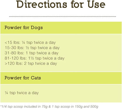 Herbsmith Organic Slippery Elm - Digestive Aid for Dogs and Cats - Constipation and Diarrhea Relief for Dogs and Cats - Megaesophagus Dog Aid- 75g