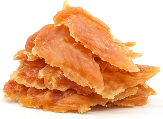 MON2SUN Chicken Jerky for Dogs Made with Real Chicken Breast Dog Snacks, High Protein & Grain Free Training Treats for Small Medium and Large Dogs (Chicken, 14.11 Ounce -Pack of 1)