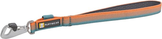 Ruffwear, Front Range Short Traffic Leash with Padded Handle, 15-inch (38cm) Durable Short Dog Lead for Training and Walking, Spring Fade