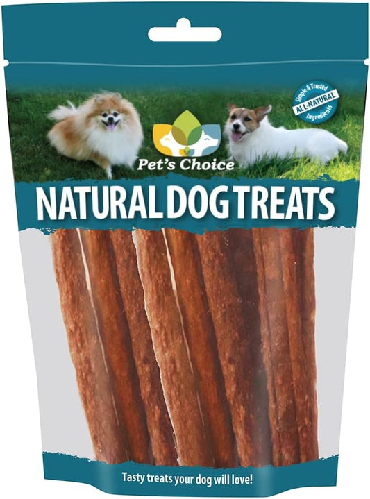 Pet's Choice Naturals Natural Dog Treats, Elk Jerky, 12 Count,Brown,0001-12PK