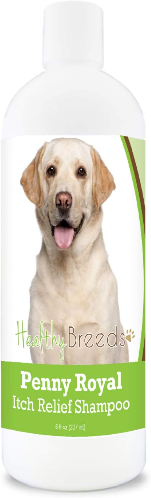 Healthy Breeds Labrador Retriever Penny Royal Itch Relief Shampoo - Stop The Scratching & Relieve The Itch with Essential Oils of Eucalyptus & Cedarwood - Mint Scent - 8 oz