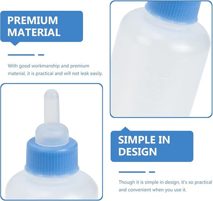 Bottle 3Pcs Pet Feeding Bottle Kitten Bottles Kitten Milk Replacer Puppy Milk Feeder Milk Feeder Animal Milk Bottles Lamb Bottles for Pet Cat Dog Sheep Bottles