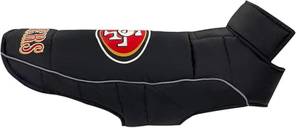 Pets First Pets NFL Licensed Dog & Cat Vest Pet Puffer Down Coat Jacket, Team Color, Small US