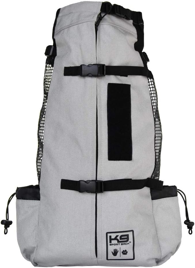 K9 Sport Sack | Dog Carrier Adjustable Backpack (Medium, Air 2 - Charcoal Grey)