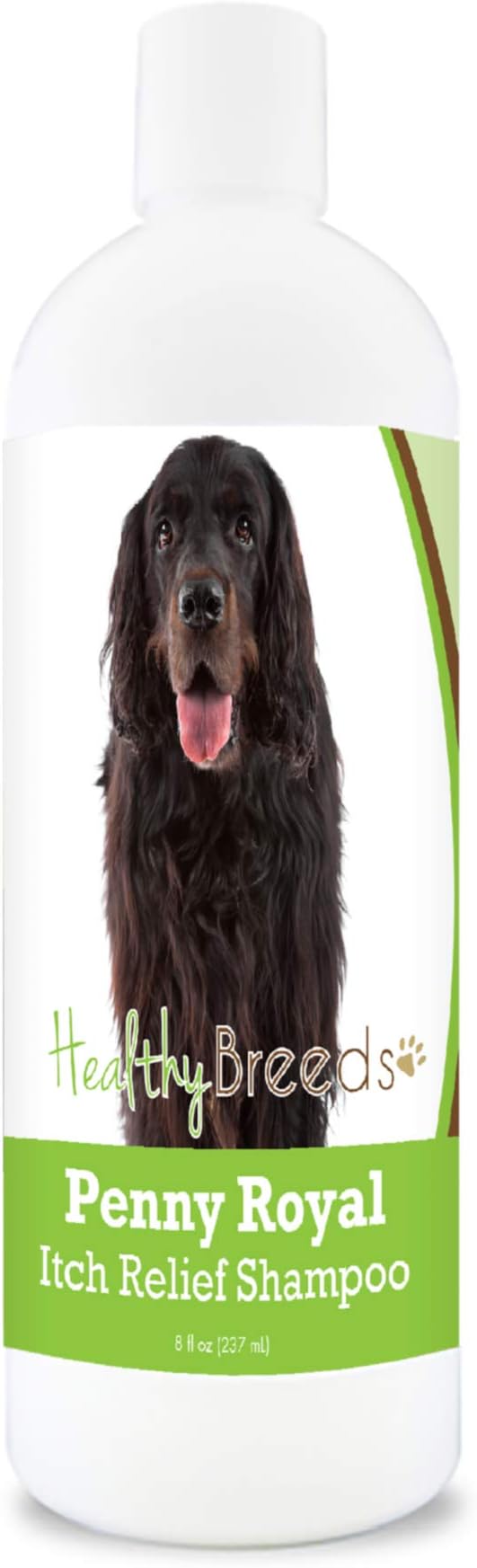 Healthy Breeds Gordon Setter Penny Royal Itch Relief Shampoo - Stop The Scratching & Relieve The Itch with Essential Oils of Eucalyptus & Cedarwood - Mint Scent - 8 oz