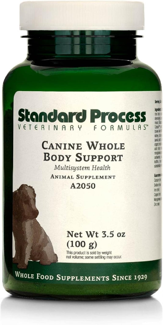 Standard Process - Canine Whole Body Support - Daily Supplement for Dogs - 100 Grams