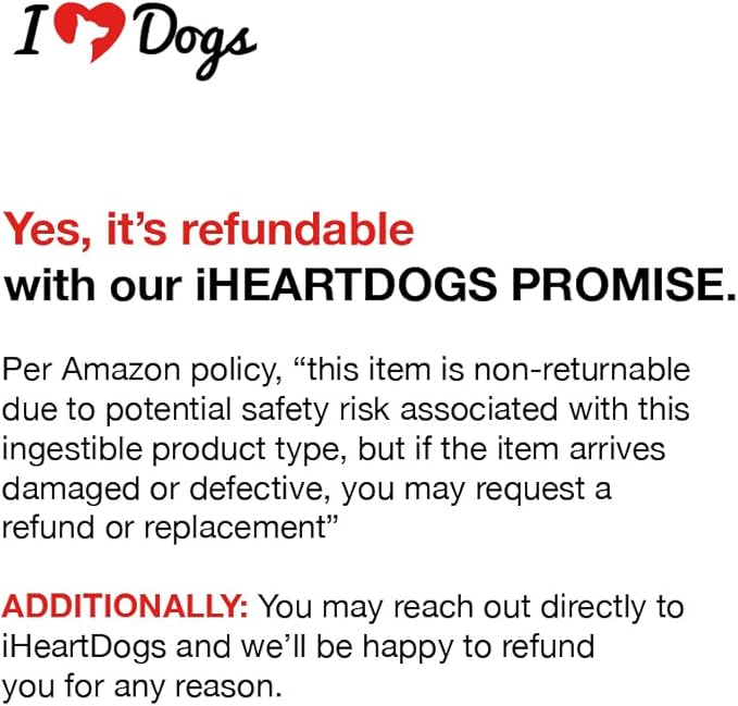 iHeartDogs Salmon Oil for Dogs and Cats - Nourishing Skin & Coat Omega 3 Fish Oil for Dogs Supports Allergy & Itch Relief, Heart Health and Joint Health - 32 oz