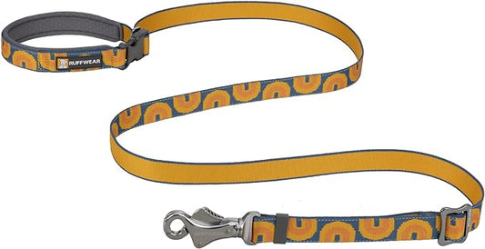 Ruffwear, Crag Ex Leash, Extendable Dog Leash, Hand-Held or Waist-Worn Reflective Lead, Canyon Oxbow