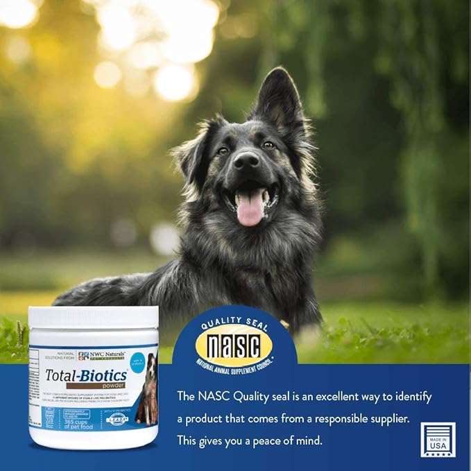 Total Biotics & Probiotics for Dogs and Cats, 365 Cups Treats, 8 ounces